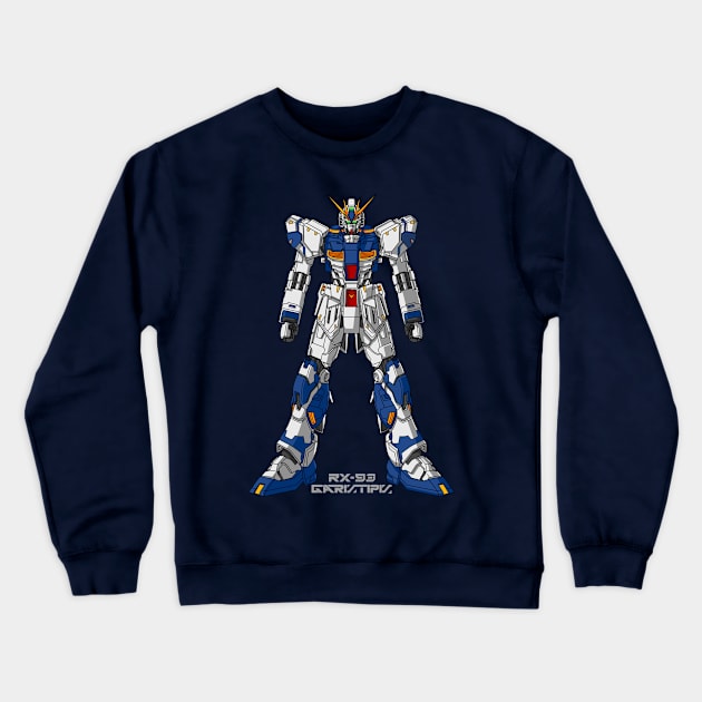 Gundam NU Simple Version Crewneck Sweatshirt by garistipis